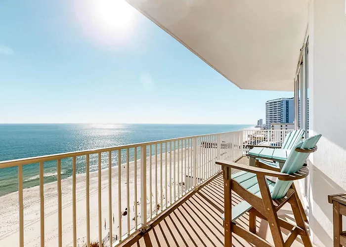 Gulf-front Corner W Amazing Views Huge Deck & Shared Pools Hot Tubs Holiday home Gulf Shores